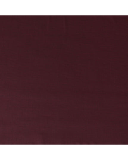 Maroon Plain Premium pure Italian Super 150's wool suiting fabric-D16473 Regal Fabrics