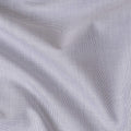 Off white Premium 100% cotton shirting fabric with pruple dots in self design-D16841