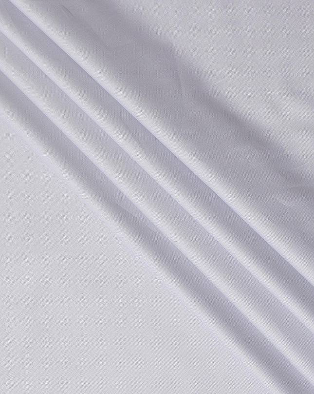 Pearl grey Premium 100% cotton shirting fabric with same tone self design-D16842 Regal Fabrics
