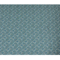 Azure Tradition Viscose Crepe Fabric - Vintage-Inspired Print, 110cm Width (India)  - D17645
