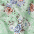 Uragiri Cotton Voile Fabric - Spring Rose Medley Print, 110 cm Wide, Japanese Craft-D17722 Regal Fabrics