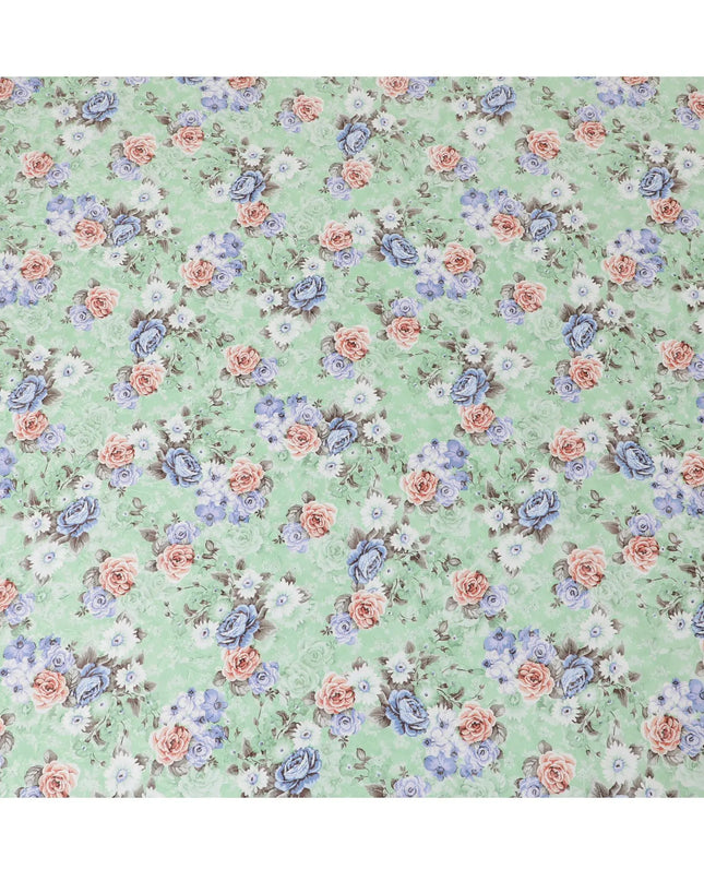 Uragiri Cotton Voile Fabric - Spring Rose Medley Print, 110 cm Wide, Japanese Craft-D17722 Regal Fabrics