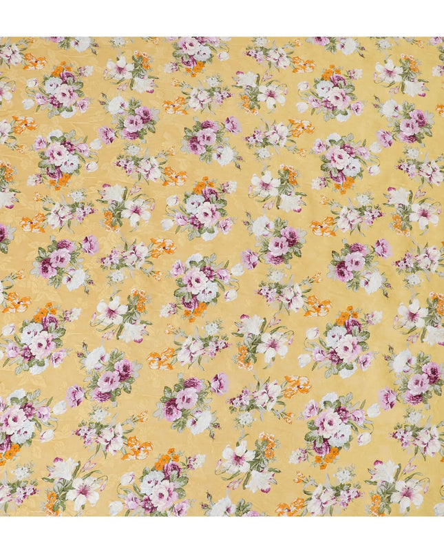 Uragiri Cotton Voile Fabric - Golden Hour Floral, 110cm Wide, Japanese Imported-D17723 Regal Fabrics