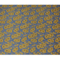 Uragiri Sunflower Blue Cotton Voile Fabric - Japanese Print, 110cm Wide-D17739 Regal Fabrics