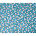 قماش فوال قطن Uragiri Blue Rose - ياباني تقليدي، عرض 110 سم -D17741