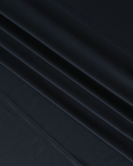 Premium British Wool Suiting Fabric - Navy Blue, Per Piece 3.5 Mtrs-D17744 Regal Fabrics