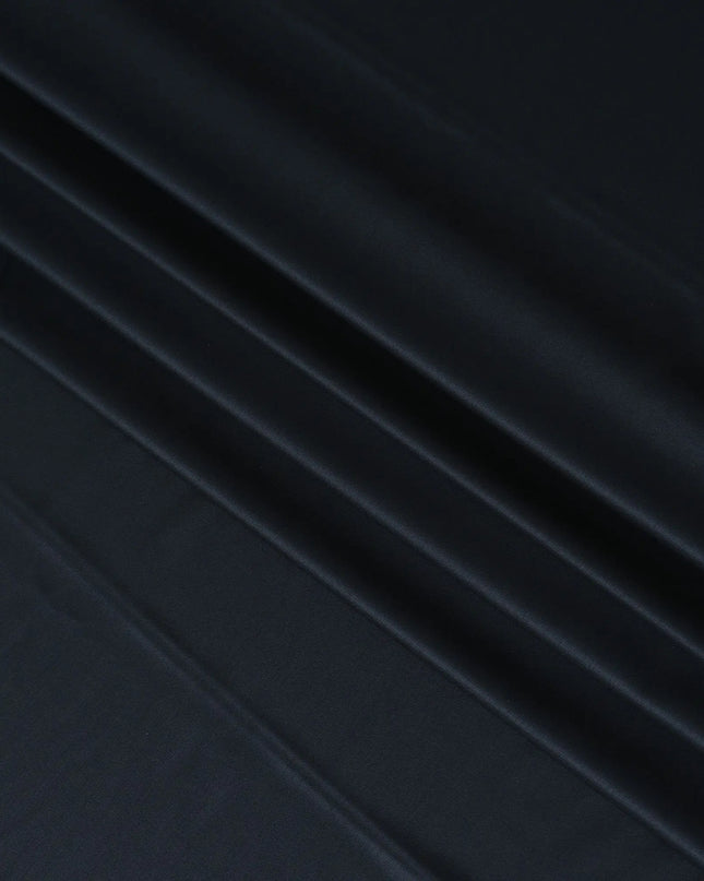 Premium British Wool Suiting Fabric - Navy Blue, Per Piece 3.5 Mtrs-D17744 Regal Fabrics