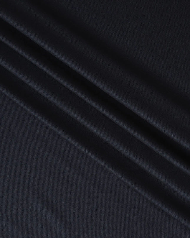 Navy Twill Wool Suiting Fabric, Italian Luxury, 150cm Width - 3.75 Mtrs Piece-D17752 Regal Fabrics