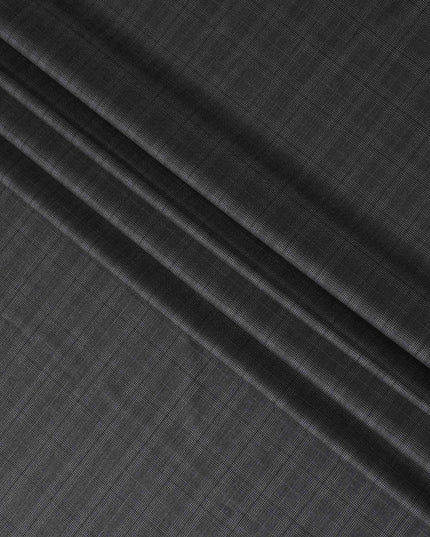 Italian Premium Gradient Check Wool Fabric, 150cm Width – Sophisticated Suiting, 4 Mtrs Piece-D17755