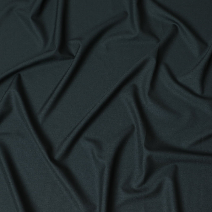 قماش مناسب من الصوف باللون الأخضر الفاخر - عرض 150 سم، قطعة 3.5 متر، منسوج في المملكة المتحدة-D17769