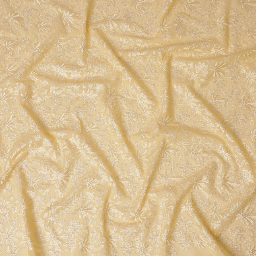 قماش فوال قطني من Golden Elegance - تطريز رائع، عرض 110 سم - شراء عبر الإنترنت للمشاريع الإبداعية-D18122