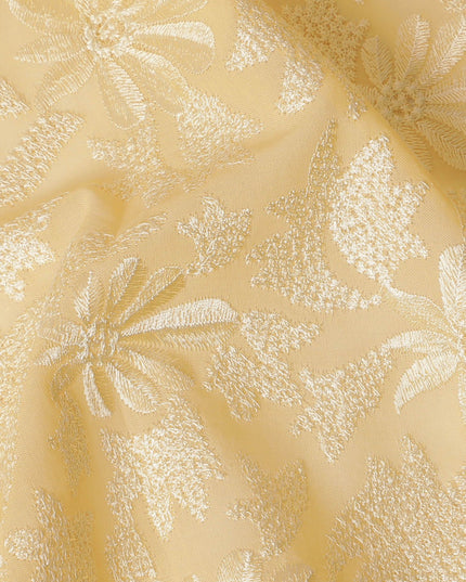 قماش فوال قطني من Golden Elegance - تطريز رائع، عرض 110 سم - شراء عبر الإنترنت للمشاريع الإبداعية-D18122