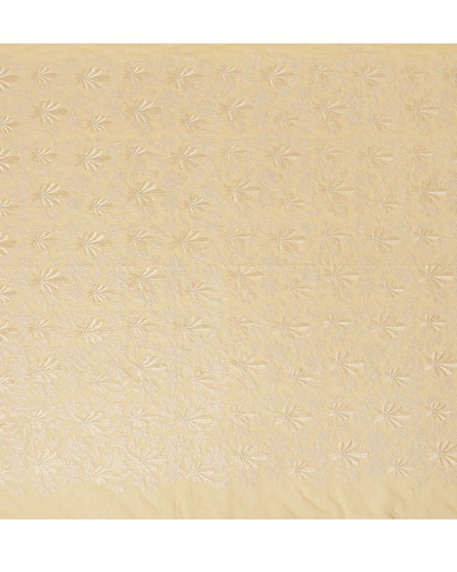 قماش فوال قطني من Golden Elegance - تطريز رائع، عرض 110 سم - شراء عبر الإنترنت للمشاريع الإبداعية-D18122