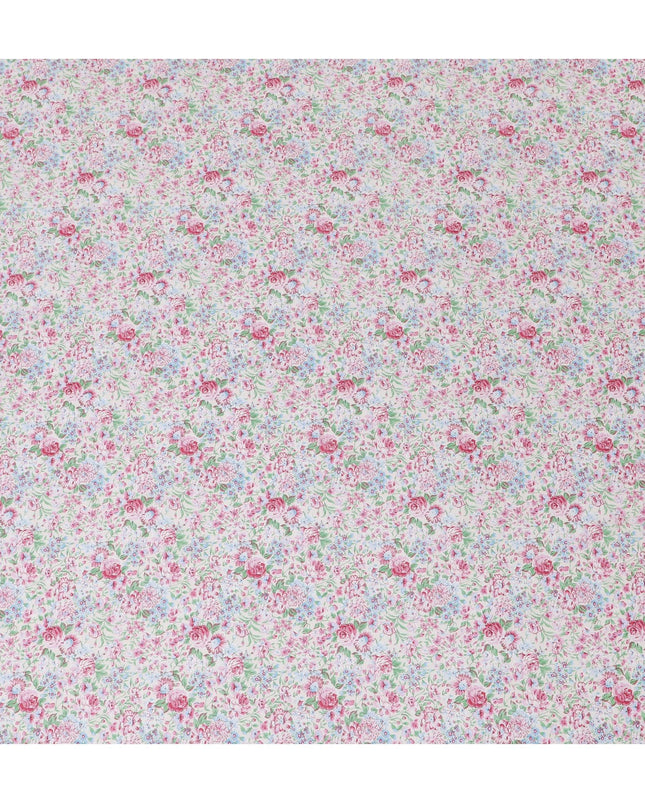 قماش قطني من القطن Country Blossom - طباعة زهور رقمية جديدة، عرض 110 سم - اشتر عبر الإنترنت من أجل Delightful Crafts-D18134