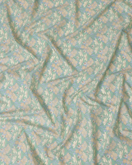 Whispering Willows Cotton Lawn Fabric - Serene Digital Print, 110 cm Wide - Shop Online for Gentle Sewing Projects-D18137 Regal Fabrics