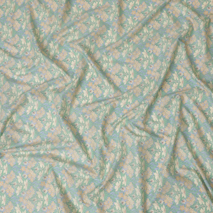 Whispering Willows Cotton Lawn Fabric - Serene Digital Print, 110 cm Wide - Shop Online for Gentle Sewing Projects-D18137 Regal Fabrics