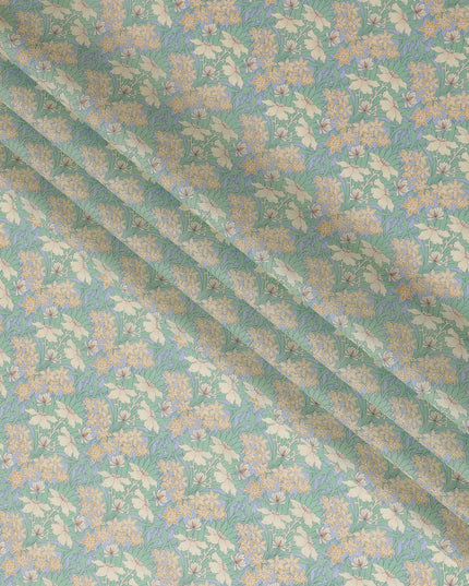 Whispering Willows Cotton Lawn Fabric - Serene Digital Print, 110 cm Wide - Shop Online for Gentle Sewing Projects-D18137 Regal Fabrics