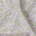 Springtime Serenity Cotton Lawn Fabric - Soft Floral Digital Print, 110 cm Wide - Buy Online for Delicate Creations-D18139
