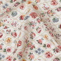 Premium Cotton Lawn Fabric - Multicolor Floral Digital Print, 110cm Wide - Buy in Meters Online-D18140 Regal Fabrics