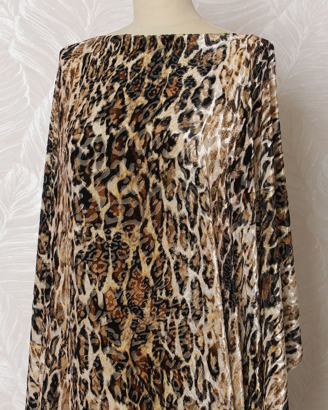 قماش ديراك حرير شيفون مخملي كلاسيكي - عرض 140 سم - جودة إيطالية رائعة - قطعة 3.5 متر - متوفر عبر الإنترنت-D18296