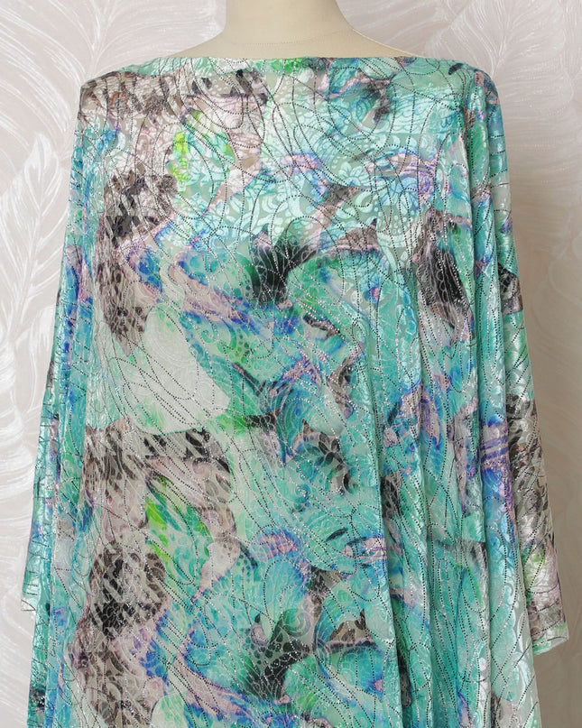 قماش ديراك حرير شيفون مخملي من Aquatic Fantasy - عرض 140 سم - أناقة كوريا الجنوبية - قطعة 3.5 متر - شراء عبر الإنترنت-D18299