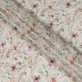 Spring Whisper Viscose Crepe Fabric with Floral Print, 110cm Wide â€“ Delicate Elegance-D18395 Regal Fabrics
