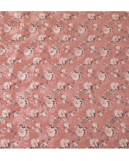 Terracotta Rose Viscose Crepe Fabric, 110cm Wide â€“ Rustic Charm-D18400 Regal Fabrics