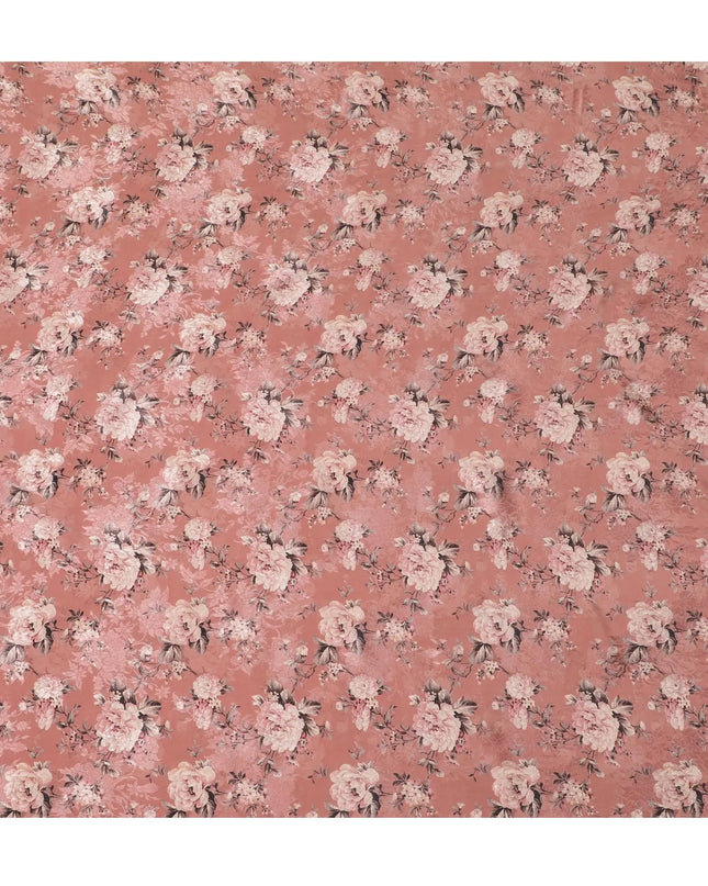 Terracotta Rose Viscose Crepe Fabric, 110cm Wide â€“ Rustic Charm-D18400 Regal Fabrics