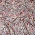 Whimsical Watercolor Floral Viscose Crepe Fabric, 110cm Wide â€“ Soft Pastel Elegance-D18403 Regal Fabrics
