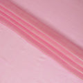 Baby pink Premium pure silk chiffon fabric with same tone metallic lurex in self design-D13551