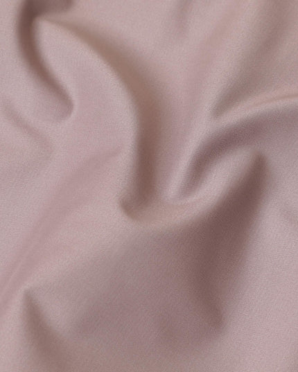 قماش مناسب من القطن المخلوط باللون الوردي البصلي الفاتح -D7267