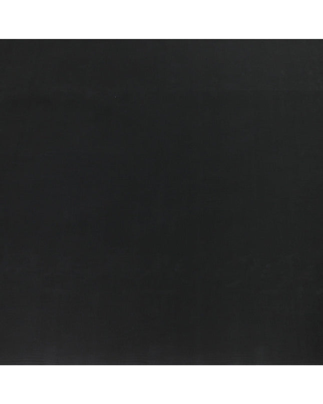 Black plain polyester cupro silk jersey fabric-D6968