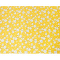 Tuscany yellow uragiri cotton voile fabric with same tone jacquard having rhino grey, brown and Paris green print in floral design-D7326 Regal Fabrics