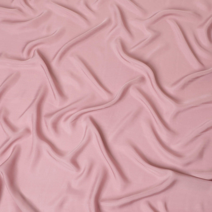 قماش كوبرو عادي وردي مرجاني قابل للتحلل بنسبة 100% -D13955