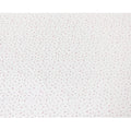 White synthetic georgette fabric with burgundy and pale brown print in fancy design-D13766 Regal Fabrics