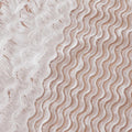 White nylon tulle fabric with same tone embroidery in fancy design-D9186 Regal Fabrics