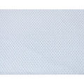 Light sky blue 100% cotton linen shirting fabric with navy blue jacquard in dot design-D7286