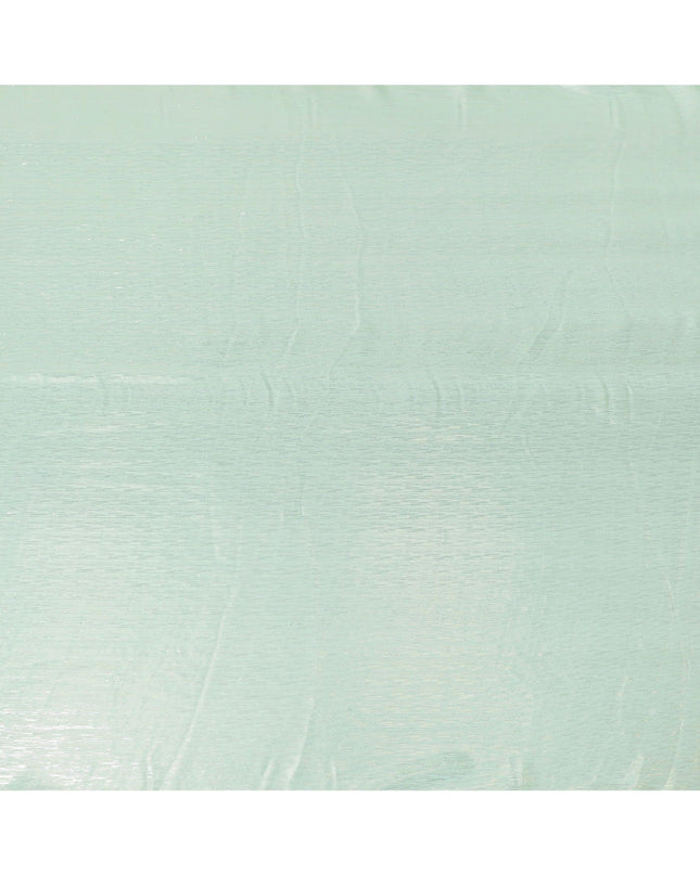 اللون الأخضر النعناعي والوردي من الشيفون الحريري الخالص الفاخر مع اللوريكس المعدني الذهبي بتصميم مخطط -D11417