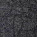 Black lace fabric with same tone embroidery in fancy design-D11791