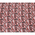 Multicolor synthetic crepe fabric having stone work in fancy design-D15303 - Regal Fabrics