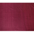 Magenta pink plain blended tussar silk fabric-D12245