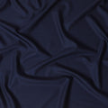 Space blue plain Premium pure English super 180's all wool and cashmere suiting fabric-D14825