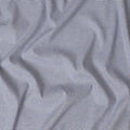 White premium pure linen fabric with blue weave in stripe design having multicolor jacquard-D11100