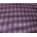 Purple Premium Spanish 100% cotton lawn fabric with black, baby pink and hot pink print in abstract design-D9239