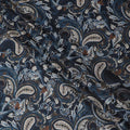 Multicolor printed Premium Italian viscose fabric in Paisley design-D12366 Regal Fabrics