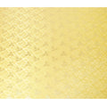 Tuscany yellow Premium pure silk crepe fabric with same tone jacquard and gold metallic lurex in dot design-D14634 - Regal Fabrics