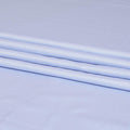 Baby blue 100% cotton shirting fabric with same tone self design-D7410