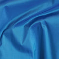 قماش حرير خام نقي ممتاز باللون الأزرق البترولي-D12043