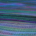 Multicolor Premium Pure silk chiffon fabric with gold and silver metallic lurex in batik design-D8860 Regal Fabrics