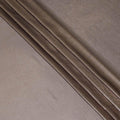 قماش شيفون حريري فرنسي (فرنساوي) ممتاز بلون بني نحاسي مع نفس اللون المعدني لوركس-D12708